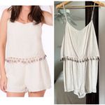 Paper Crane NWT  Colorful Fringe Romper Photo 1