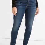 Madewell Curvy High Rise Skinny Jeans in Lynette Wash Size 25 Photo 0