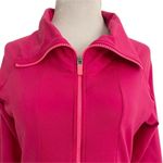 Brooks  Size Medium Zip Up Jackets Sweater Pockets Pink Photo 1