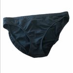 Motherhood Maternity  Solid Black Neutral Bikini Swim Bottom XL Summer Photo 1