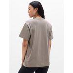 Athleta New XL True Cotton Short Sleeve Tee Mortar Mushroom X-Large Photo 2