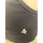 Brand New 4 Four Laps Women's Size Medium Black Solo Bra Athletic Fit Stretch Photo 3