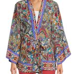 Robert Graham NWOT  Autumn Silk Blend Robe. Size Small/Medium. No belt Photo 1