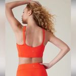 Athleta S Crossed Bikini Top Cup A-C Size Small Orange Photo 1