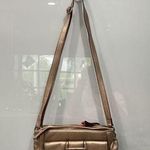 Isaac Mizrahi  Rose Gold Crossbody Pin Interior Shoulder Purse Bag Photo 0