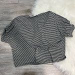 Melrose and Market  Striped Crop Top Photo 1