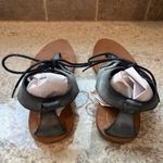 Sorel  Sandals Faux Blue Denim Thong Flats Tie Women's Size 7 NWOT Photo 1