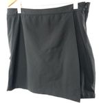 L.L. Bean Pull On Tennis Skirt with Shorts Skort in Black Size Extra Large Photo 1