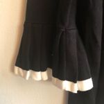 The Limited  Collection Sweater Black w/White Marshmallow Pleat Ruffle Knit Sz 3X NWT Photo 9