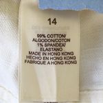 Sigrid Olsen NEW  Collection Modernist white jeans/pants 14 Photo 10