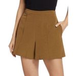 Vince Women's Viscose Blend Classy Shorts Amber Tan Size: 8 Revolve ($298) Photo 4