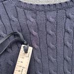 Ralph Lauren Ralph‎ Lauren Cable Knit Sweater Black Large Photo 9