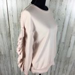 BP Ruffle Sleeve Pullover Sweatshirt Sweater NWT S Photo 2