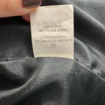 Vince 100% Silk Sleeveless Shift Dress in Black LBD Exposed Zip Back Size US 2 Photo 12