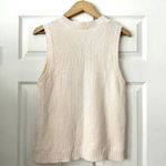 Hem & Thread  Boho Cream Knit Tank Sz M Photo 3