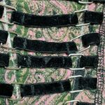 William Rast Pink Paisley Micro-ribbed Laced Long Sleeve Top XL Photo 7