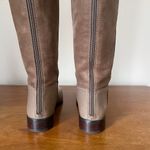 Tory Burch • Simone Over-the-Knee Boots leather Weathered Brown taupe grey Photo 12