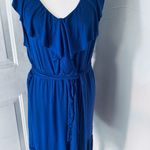 Elle  Blue Midi Dress Photo 6
