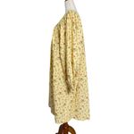 Batsheva + Laura Ashley Beaumaris Floral Print Cotton Dress Yellow Size 4 Photo 7
