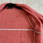 Wooden Ships ✨  Coral Pink Open Front Knit Cozy Soft Cardigan S/M Photo 8