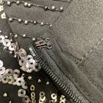 Francesca's Francesca’s Alya Beaded Tribal Print Black Skirt Size Large Photo 5