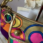 Coach Poppy Shoulder Bag scarf Design Photo 3