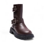 Wild Diva Biker Boots with Buckles Photo 3