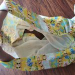 Romwe  Yellow Floral Chic Feminine Festival Dainty Summer Bikini Set Size Medium Photo 7