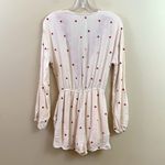 Chloe & Katie Boho Floral Cream/Red V Photo 5