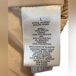 Ci Sono Khaki Padded Bomber Jacket Women’s Large– Warm Cozy Quilted Coat Photo 8