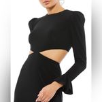 Mac Duggal 67944 Black Long Sleeve Cutout Full Length Formal Gown STYLE sz 6 Photo 2