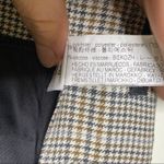 ZARA  High Waisted Belted Plaid grey brownWide Leg Pockets Side Zipper sz XS Photo 6