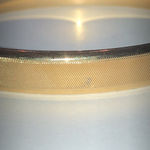 Monet  Vintage Gold Tone Textured Retro Classic Boho Bangle Bracelet Photo 1