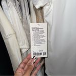 Lululemon  Swiftly Speed Polo White Womens 6 New Photo 6