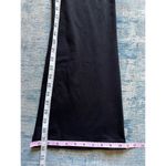 Lululemon Groove Black Fuchsia Peach Pink Quilt Winter Flare Leg Pants Size 8 Photo 6