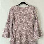 Anthropologie  Maeve Susie Tweed Bell Sleeve Swing Mini Dress Size Small Photo 7