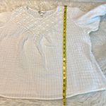 Krazy Kat  Peasant Style Blouse Top Women’s Size 2X Boho Beachy Crochet Cotton Photo 8