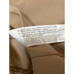 ZARA Women's Tan Khaki Beige High Rise Tapered Leg Trousers Dress Pants Size M Photo 4