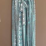NWT ZHU Ulma Wrap Top Wide Leg Pants Set Blue XS Photo 8