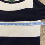 Ralph Lauren Lauren Striped Boat Neck Long Sleeve Cotton Sweater Women's Size S Photo 7