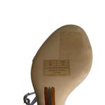 Sam Edelman Doran Misty Lilac Crocodile Strappy Heel Stiletto Sandal Size 9 Photo 6