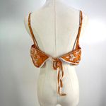 Free People Intimately Wild Hearts Bralette Crop Top Floral Orange Photo 4