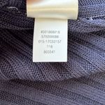 Chico's  Steel Blue Cold Sholder Tunic Knit Top Size 3 / XL Photo 14