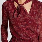 BCBGeneration Floral Print Scarf-Neck Romper NWT Photo 2