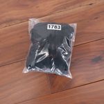 ASOS DESIGN Black V Neck Tie Front One Piece Swimsuit Bathing Suit US 2 Photo 4