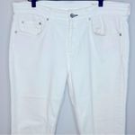 Rag and Bone White Dre Low Rise Slim Boyfriend Jean Size 32 Photo 6