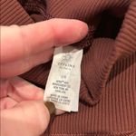 Aerie  Leggings Brown Ribbed High Waist Size Large Photo 3