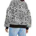 Ted Baker NWT  Donni Oversized Leopard Jersey Sweatshirt Photo 1