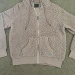 Marc New York (MNY) Teddy Bear Sherpa Faux Fur Zip-Up Hoodie Sweatshirt Photo 3