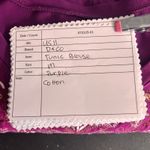 Denim And Co Boho Top Purple Medium Photo 8